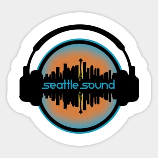 SEATTLE SOUND WAVE Sticker